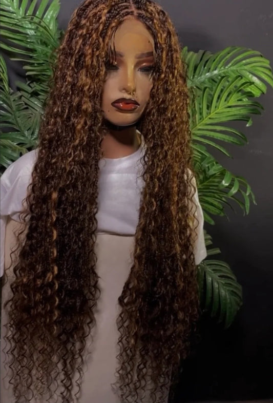 Boho Frontal wig