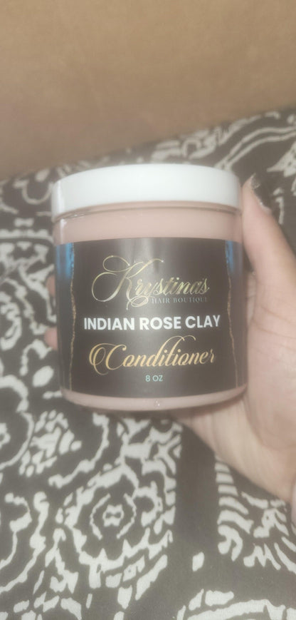 Hair Conditioner- Indian Rose Clay & Argan Oil - Krystina's Hair Boutique 